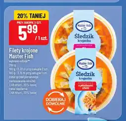 Polomarket Filety śledziowe krojone Śledzik krajanka Master Fish oferta