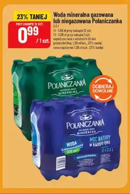 Polomarket Woda mineralna gazowana Polaniczanka oferta