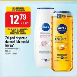 Polomarket Żel pod prysznic męski Nivea Men Active Energy oferta
