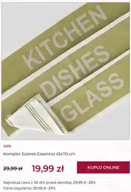 Home&You Komplet ścierek home & you Essential 45x70 cm oferta