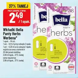 Polomarket Wkładki higieniczne Bella Panty Herbs Werbena oferta
