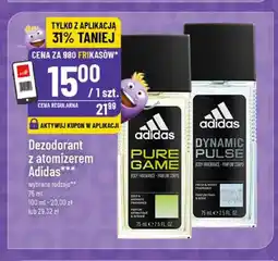 Polomarket Dezodorant z atomizerem Adidas Pure Game oferta