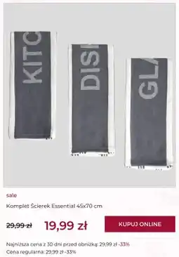 Home&You Komplet ścierek home & you Essential 45x70 cm oferta