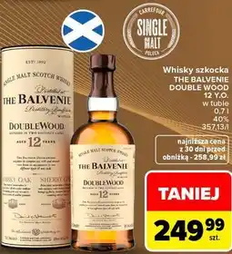 Carrefour Market Whisky szkocka THE BALVENIE DOUBLE WOOD 12 Y.O oferta