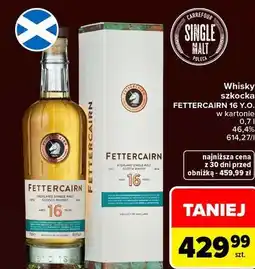 Carrefour Market Whisky szkocka Fettercairn 16 Y.O oferta