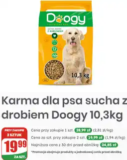 Dino Doogy Karma dla psa sucha z drobiem oferta