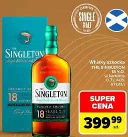 Carrefour Market Whisky szkocka THE SINGLETON 18 Y.O. w kartonie oferta