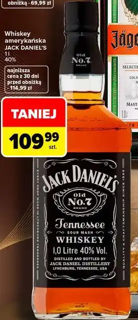 Whiskey amerykańska JACK DANIEL'S