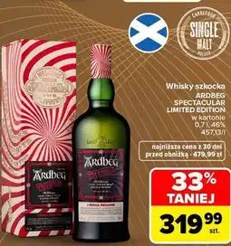 Carrefour Market Whisky szkocka ARDBEG SPECTACULAR LIMITED EDITION w kartonie oferta