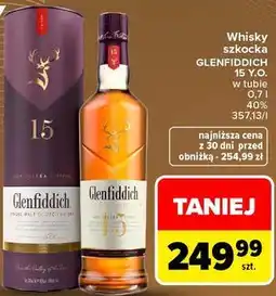 Carrefour Market Whisky szkocka GLENFIDDICH 15 Y.O oferta