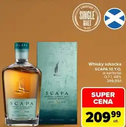 Carrefour Market Whisky szkocka SCAPA 10 Y.O. w kartonie oferta