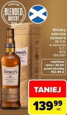 Carrefour Market Whisky szkocka Dewar's 15 Y.O oferta
