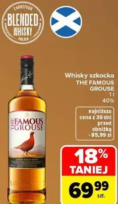 Carrefour Market Whisky szkocka THE FAMOUS GROUSE oferta