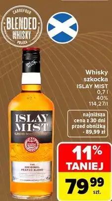 Carrefour Market Whisky szkocka Islay Mist oferta