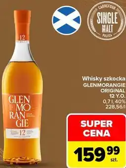Carrefour Market Whisky szkocka GLENMORANGIE ORIGINAL 12 Y.O oferta