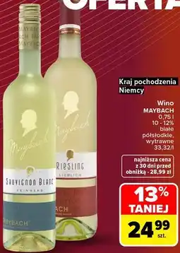 Carrefour Market Wino MAYBACH oferta