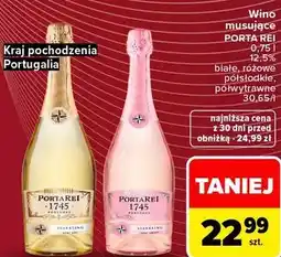 Carrefour Market Wino musujące PORTA REI oferta