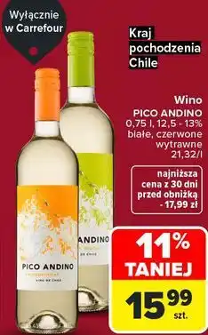 Carrefour Market Wino PICO ANDINO oferta