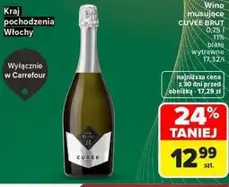 Carrefour Market Wino musujące CUVÉE BRUT oferta