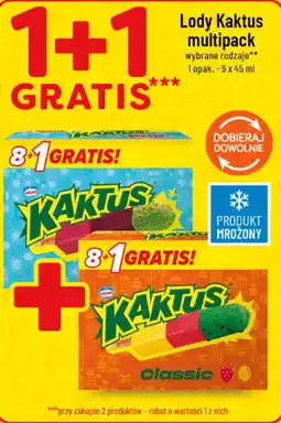 Polomarket Lody Kaktus multipack oferta