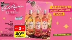 Carrefour Market Wino CARLO ROSSI REFRESH oferta