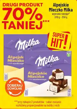 Polomarket Alpejskie Mleczko Milka oferta