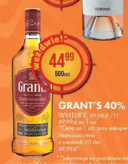 Al.Capone Grant's 40% Whisky oferta