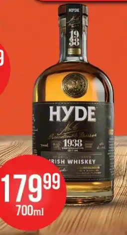 Al.Capone Hyde Irish Whiskey oferta