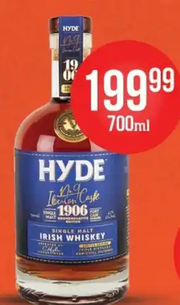 Al.Capone HYDE Single Malt Irish Whiskey oferta
