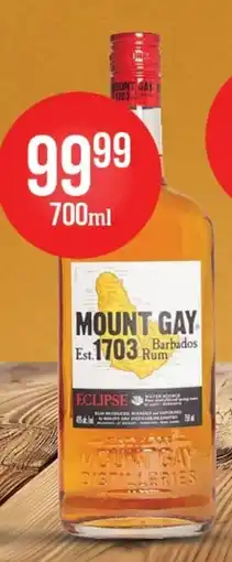 Al.Capone Mount Gay Eclipse Rum oferta