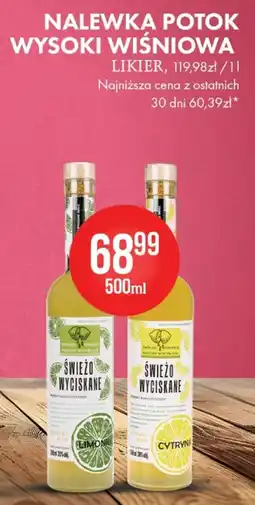 Al.Capone Nalewka Potok Wysoki Wiśniowa oferta