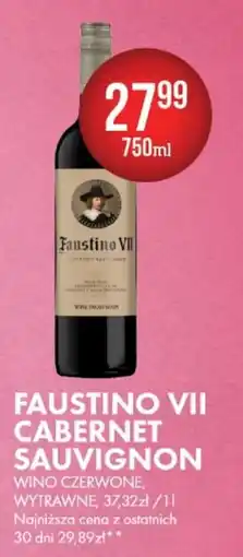 Al.Capone Faustino VII Cabernet Sauvignon oferta