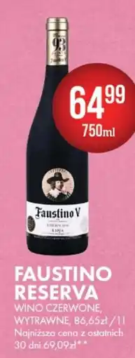 Al.Capone Faustino Reserva Wino Czerwone oferta