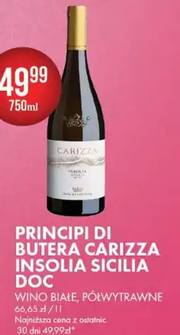 Al.Capone Principi di butera carizza insolia sicilia doc oferta