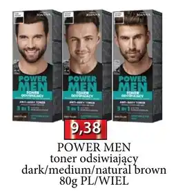 ADEKS POWER MEN toner odsuwający dark/medium/natural brown oferta