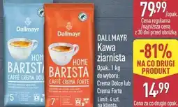 ALDI DALLMAYR Kawa ziarnista Home Barista oferta
