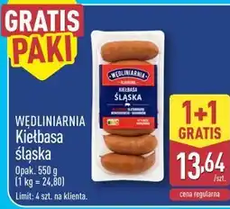 ALDI WĘDLINIARNIA Kiełbasa śląska oferta