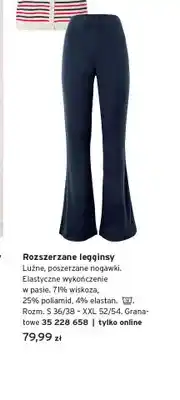Tchibo Rozszerzane legginsy Tchibo oferta