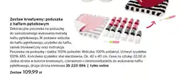 Tchibo Zestaw kreatywny poduszka z haftem pętelkowym oferta