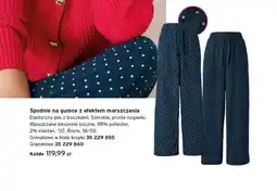 Tchibo Spodnie na gumce z efektem marszczenia Tchibo oferta