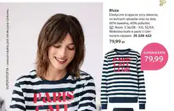Tchibo Bluza damska w paski Paris Cafe Club oferta