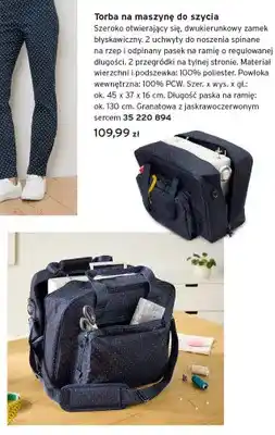 Tchibo Torba na maszynę do szycia Tchibo oferta