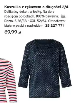 Tchibo Koszulka z rękawem o długości 3/4 Tchibo oferta