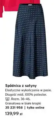 Tchibo Spódnica z satyny damska oferta