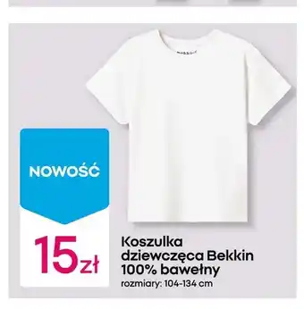 Koszulka dziewczęca Bekkin 100% bawełny