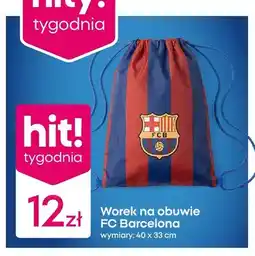 Pepco Worek na obuwie FC Barcelona oferta
