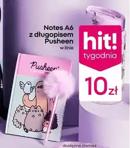 Pepco Notes A6 z długopisem Pusheen oferta