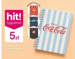 Pepco Notes A6 Coca-Cola w linie na spirali oferta