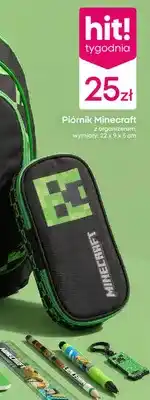 Pepco Piórnik Minecraft z organizerem oferta