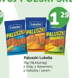 Limonka Paluszki Lubella z cebulką i serem oferta